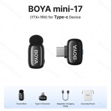 Boya Mini 無線夾領式手機直播降噪迷你收音咪