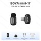 Boya Mini 無線夾領式手機直播降噪超迷你收音咪