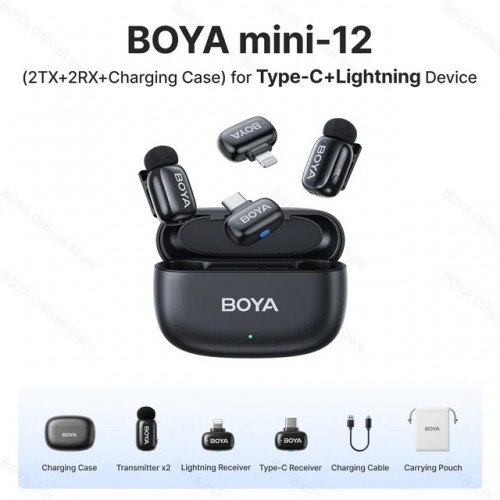 Boya Mini 無線夾領式手機直播降噪迷你收音咪